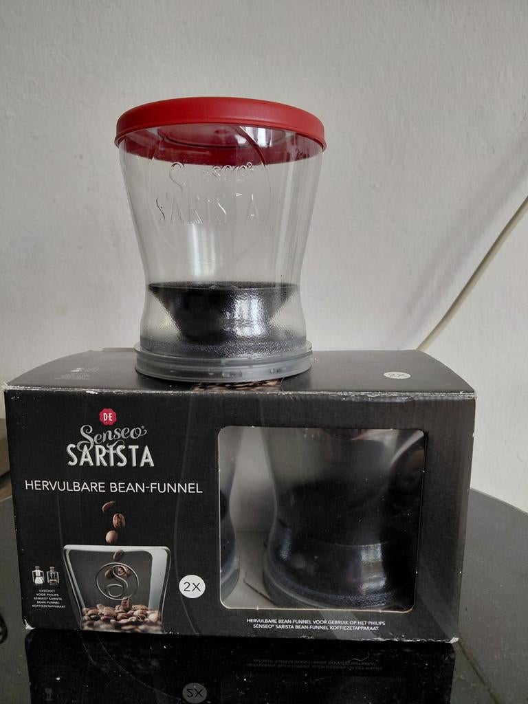 3x Philips Senseo Sarista Hervulbare Bean-Funnel, Ophalen of Verzenden, Nieuw, Overige modellen, Koffiebonen