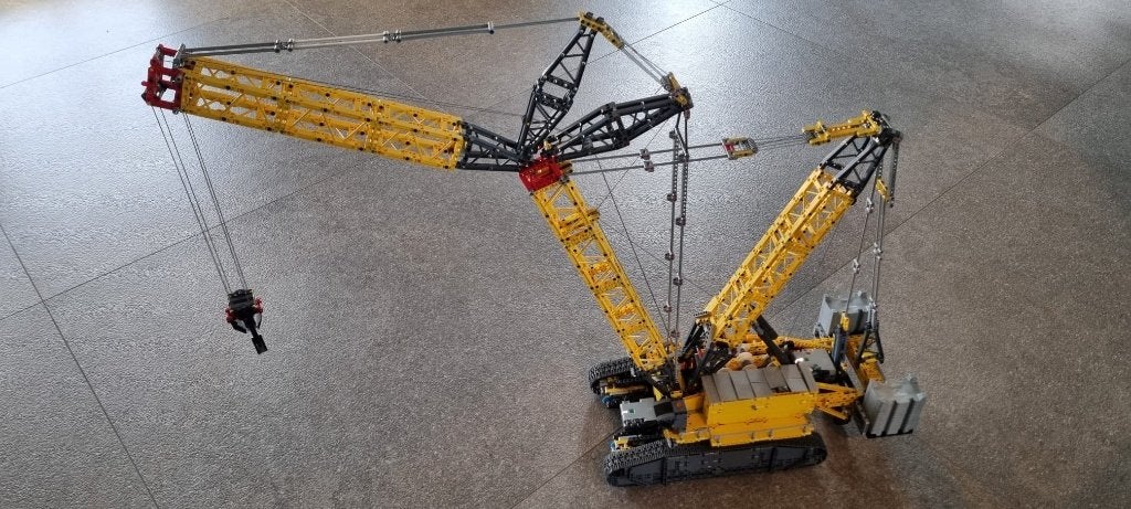 LEGO Technic Liebherr LR 13000 Kraan 42146, Overige merken, 1:32 tot 1:50, Overige typen, Ophalen of Verzenden