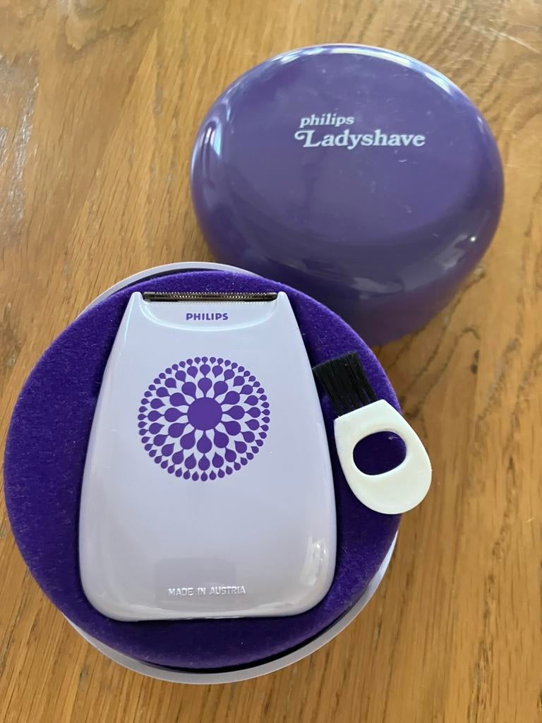 Vintage Philips Ladyshave, Ophalen of Verzenden, Gebruikt, Haarverzorging