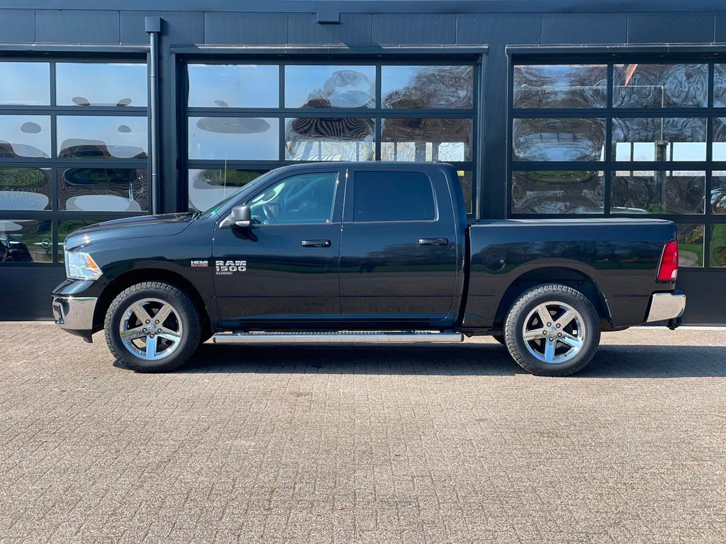 Dodge Ram 1500 5.7 V8 4x4 Crew Cab Big Horn, EX BTW, Auto's, Dodge, Automaat, Lichtsensor, Gebruikt, 5654 cc
