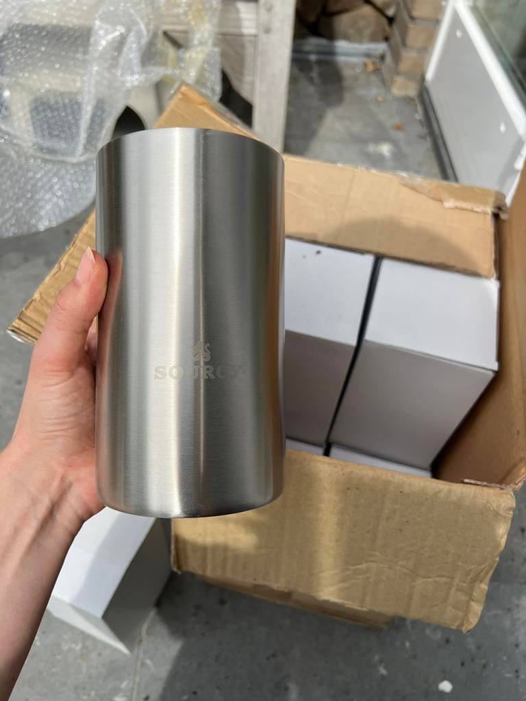 12 stuks sourcy fleskoelers, Overige materialen, Overige typen, Nieuw, Ophalen of Verzenden