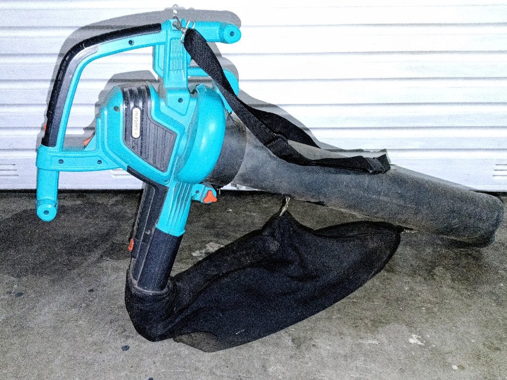 Gardena ErgoJet 3000 bladblazer / bladzuiger met opvangzak, Gebruikt, Met opvangzak, Handgedragen, Ophalen of Verzenden
