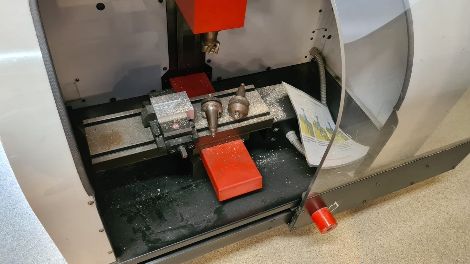 emco pc mill55, Ophalen, Metaaldraaibank