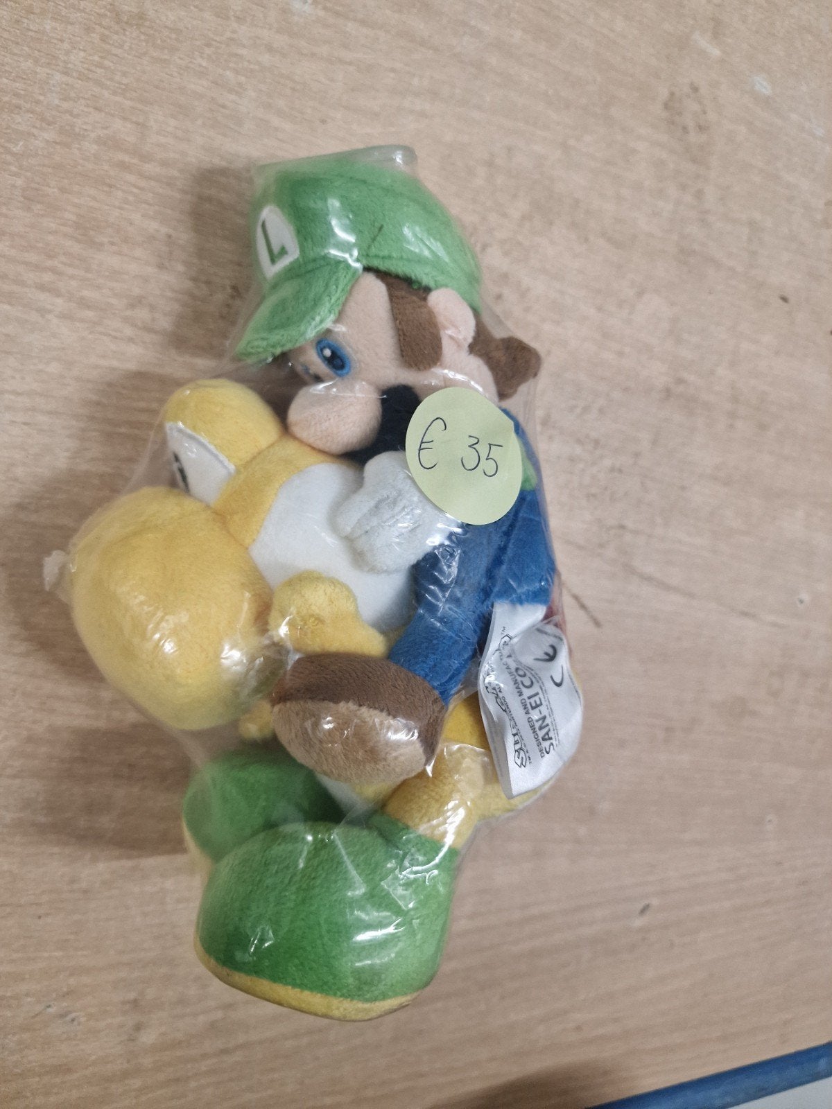 Luigi en Yoshi knuffel - Super Mario NIEUW zeldzaam, Kinderen en Baby's, Speelgoed | Knuffels en Pluche, Nieuw, Overige typen