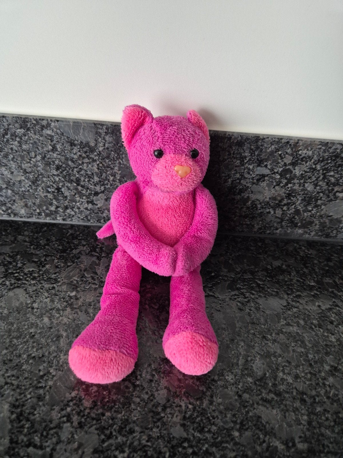 HEMA  - Knuffel Poesje Roze, Ophalen of Verzenden, Zo goed als nieuw, Overige typen
