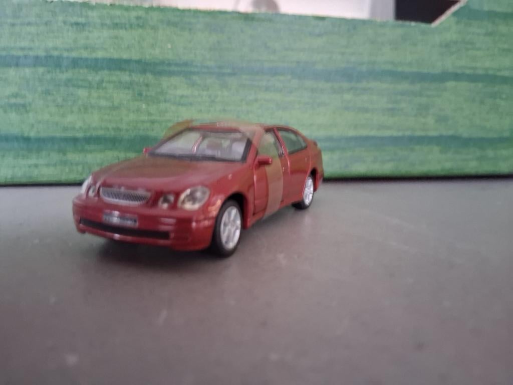 Lexus GS300 modelauto rood - Zo goed als nieuw, Ophalen of Verzenden, Zo goed als nieuw, Auto, Overige merken