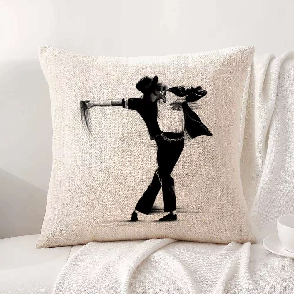 Nieuw - Michael Jackson B or W kussensloop 30 x 30 cm, Hobby en Vrije tijd, Ophalen of Verzenden, Nieuw