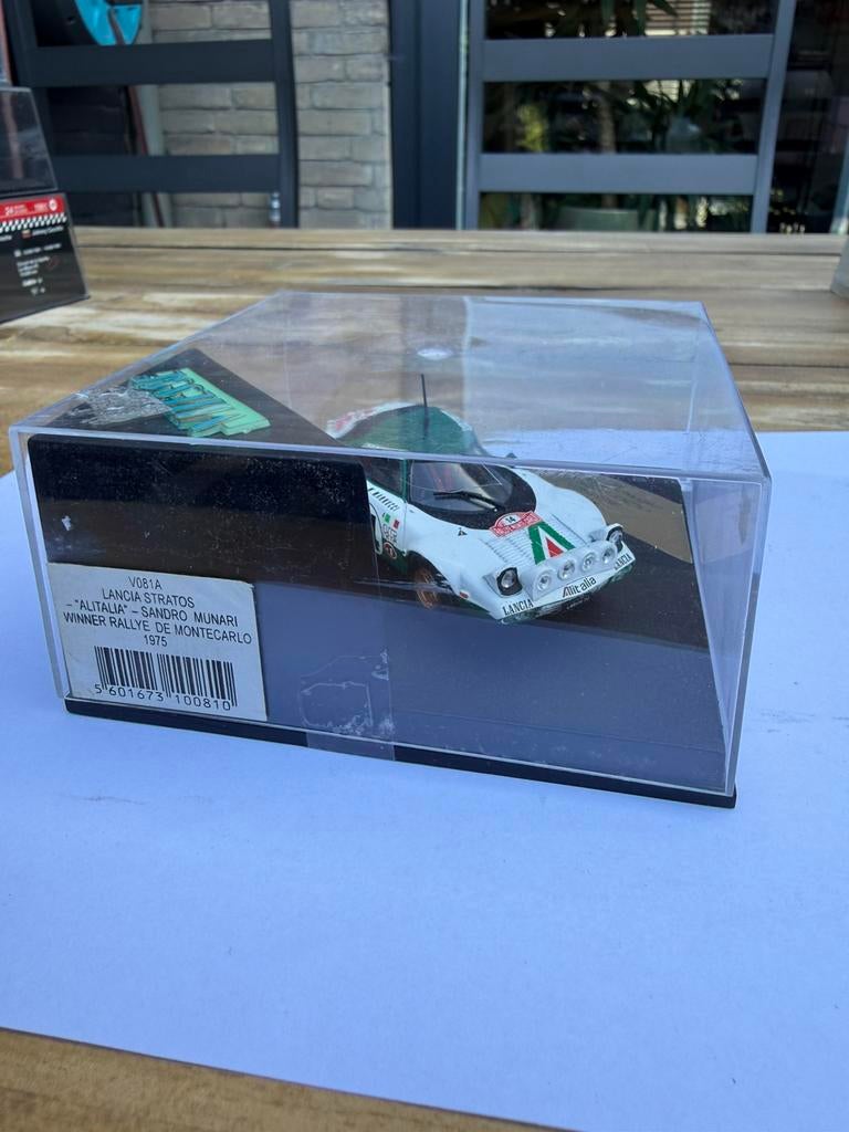 Lancia stratos alitalio Sandro Munari 1975, Hobby en Vrije tijd, Modelauto's | 1:43, Ophalen, Nieuw, Auto