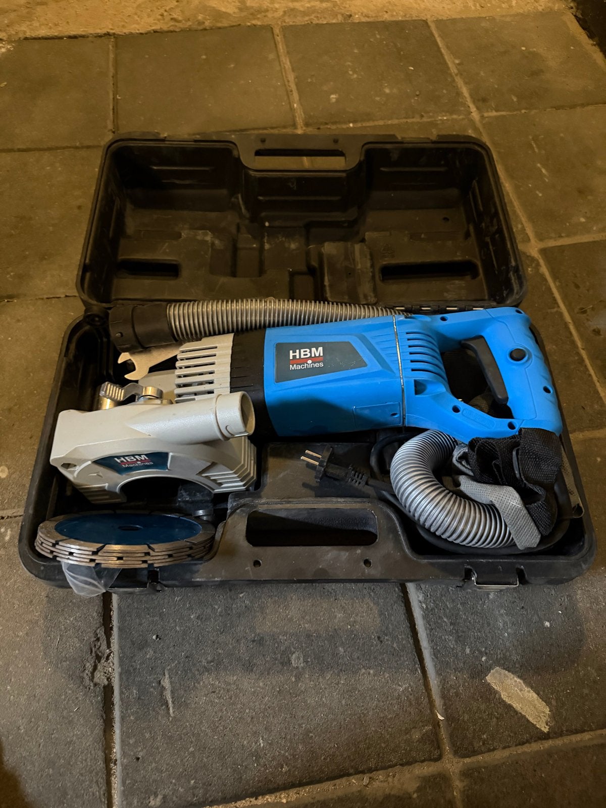 HBM Machines Muurfrees 2400W met koffer (Nieuw, ongebruikt), Ophalen of Verzenden, Nieuw