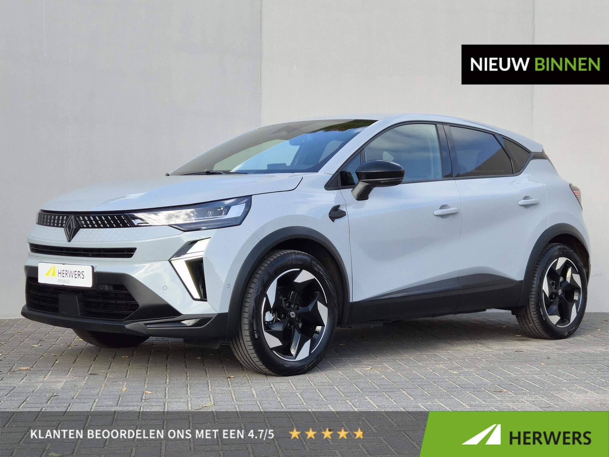 Renault Captur 1.8 E-Tech full hybrid 160 techno / Fabrieksg, Auto's, 4 cilinders, Leder en Stof, Bedrijf, Hybride Elektrisch/Benzine