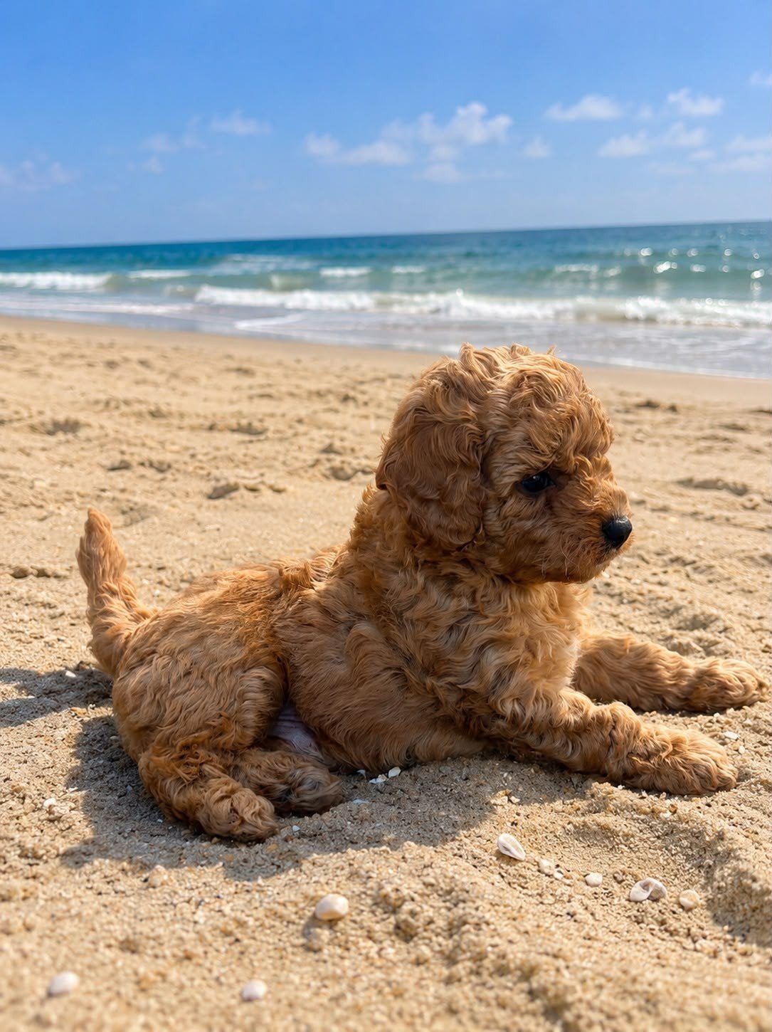 Toy poedel pups, 8 tot 15 weken, Meerdere, Meerdere dieren, Klein