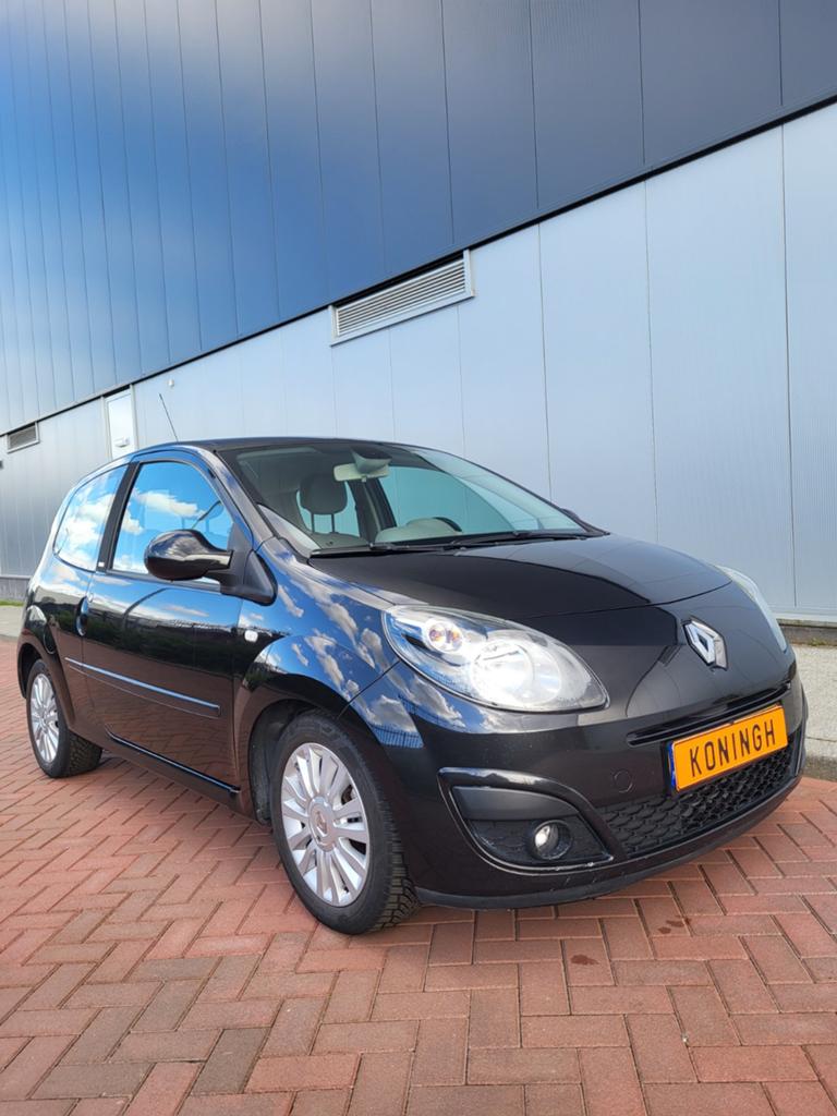 Renault Twingo 1.2 16v Initiale (meest luxe uitvoering), Auto's, Renault, Twingo, USB, 4 cilinders, Zwart