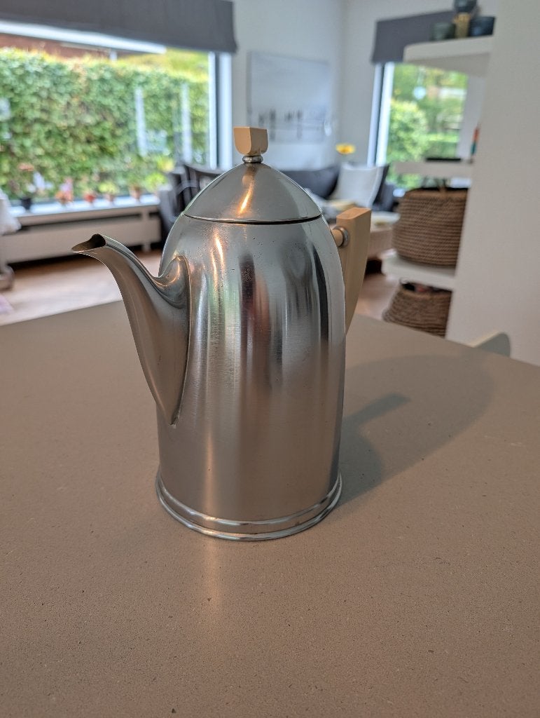 Vintage art-deco kan van Demeyere Inaltérable, Kan, Gebruikt, Overige merken, Vintage