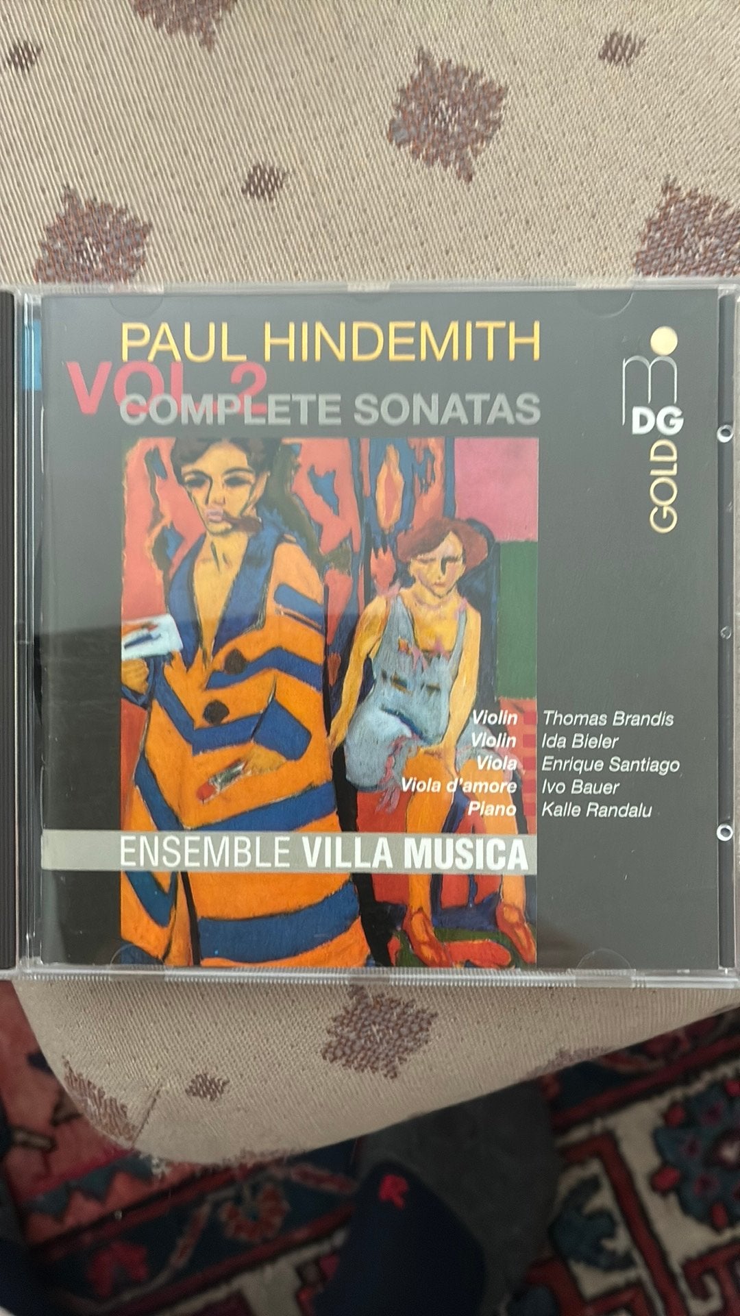 Hindemith: complete sonatas vol. 2 - cd, Ophalen of Verzenden, Barok, Zo goed als nieuw, Overige typen