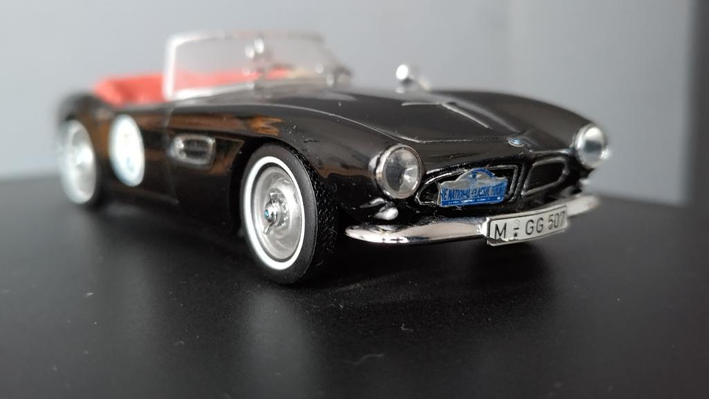 BMW 507 Roadster Black 1:43 Schuco Pol, Auto, Verzenden, ., Nieuw