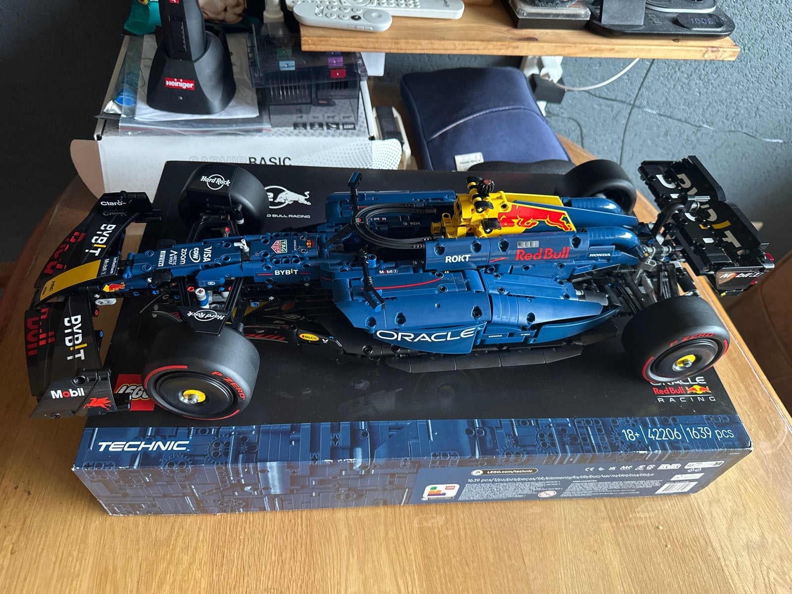 Lego Technic Red Bull Racing F1 Raceauto (42141), Ophalen, Zo goed als nieuw, Overige merken