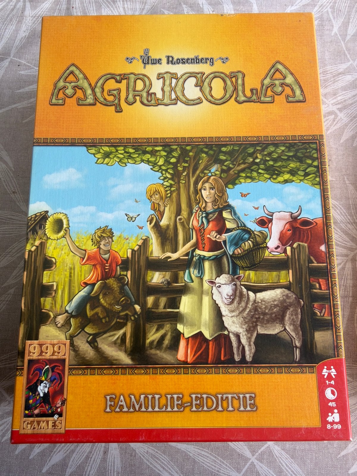 Agricola Familie-editie - Strategisch bordspel, Een of twee spelers, Ophalen of Verzenden, Gebruikt