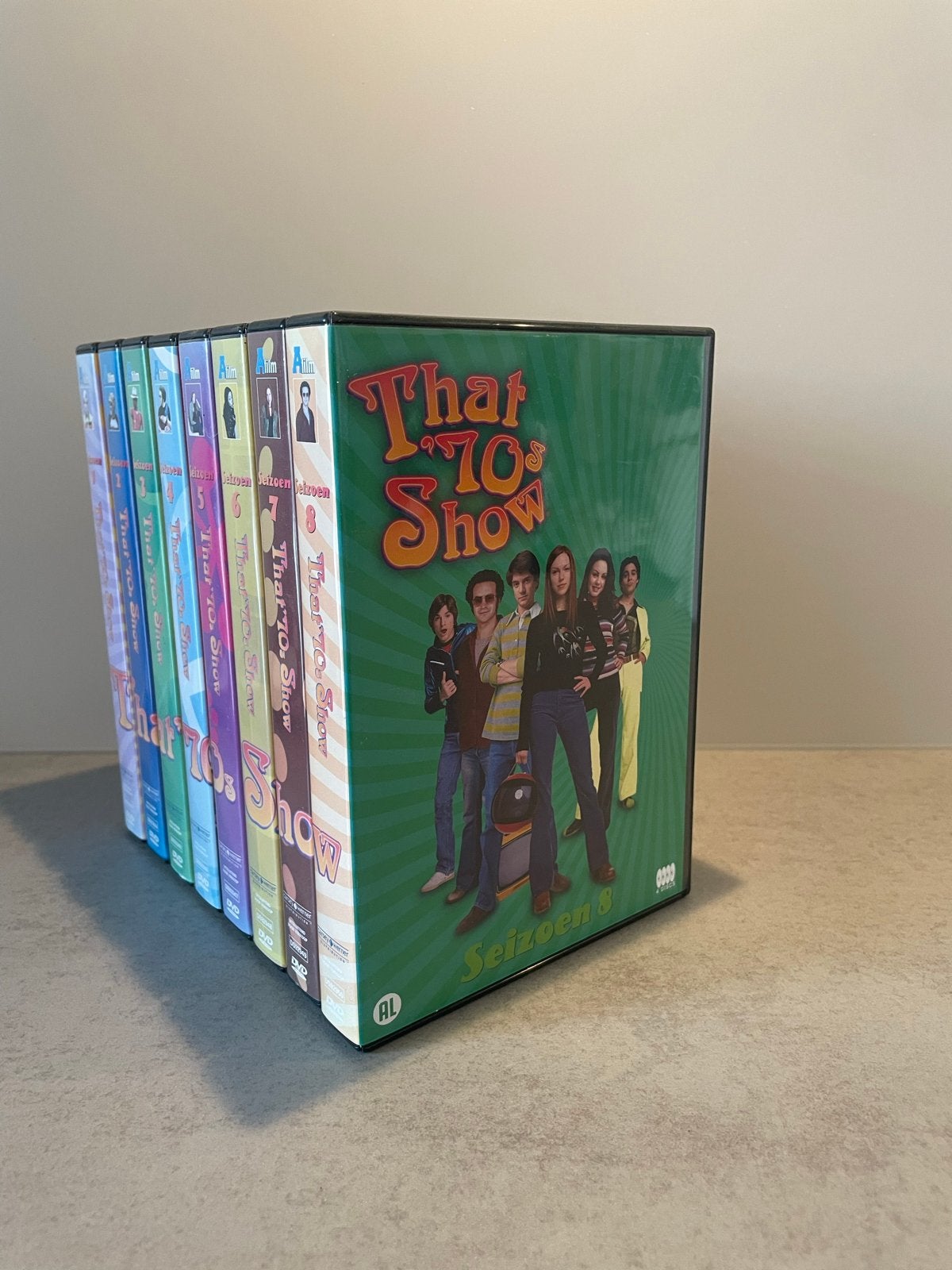 That '70s Show Complete Serie DVD Boxset (Seizoen 1-8), Boxset, Ophalen of Verzenden, Zo goed als nieuw, Komedie