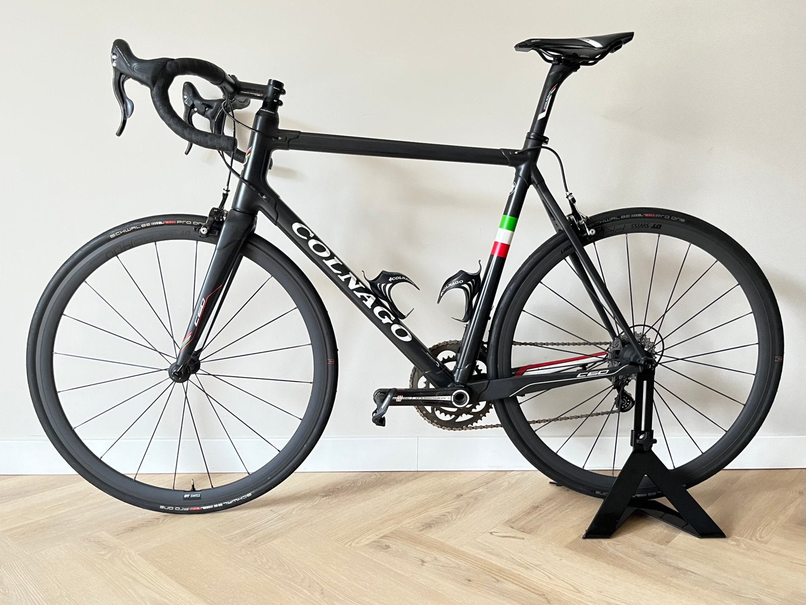 Colnago c60 maat 58 Campa chorus 11s – dt swiss pr 1400 oxic, 28 inch, Carbon, Zo goed als nieuw, 57 tot 61 cm