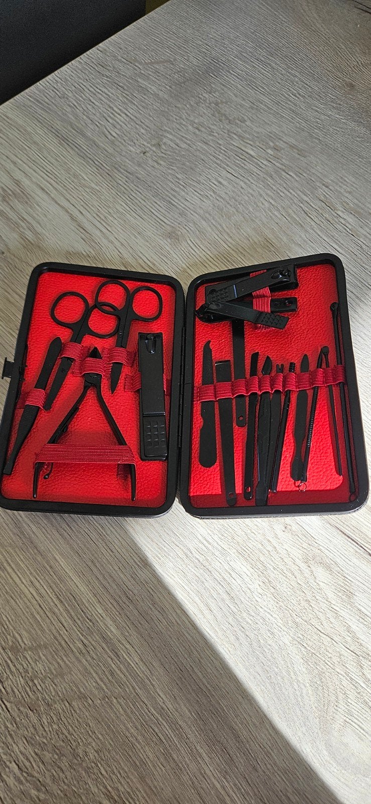 Manicure Pedicure Set - 18-delig - Handig en Stevig, Ophalen of Verzenden, Nieuw, Overige typen