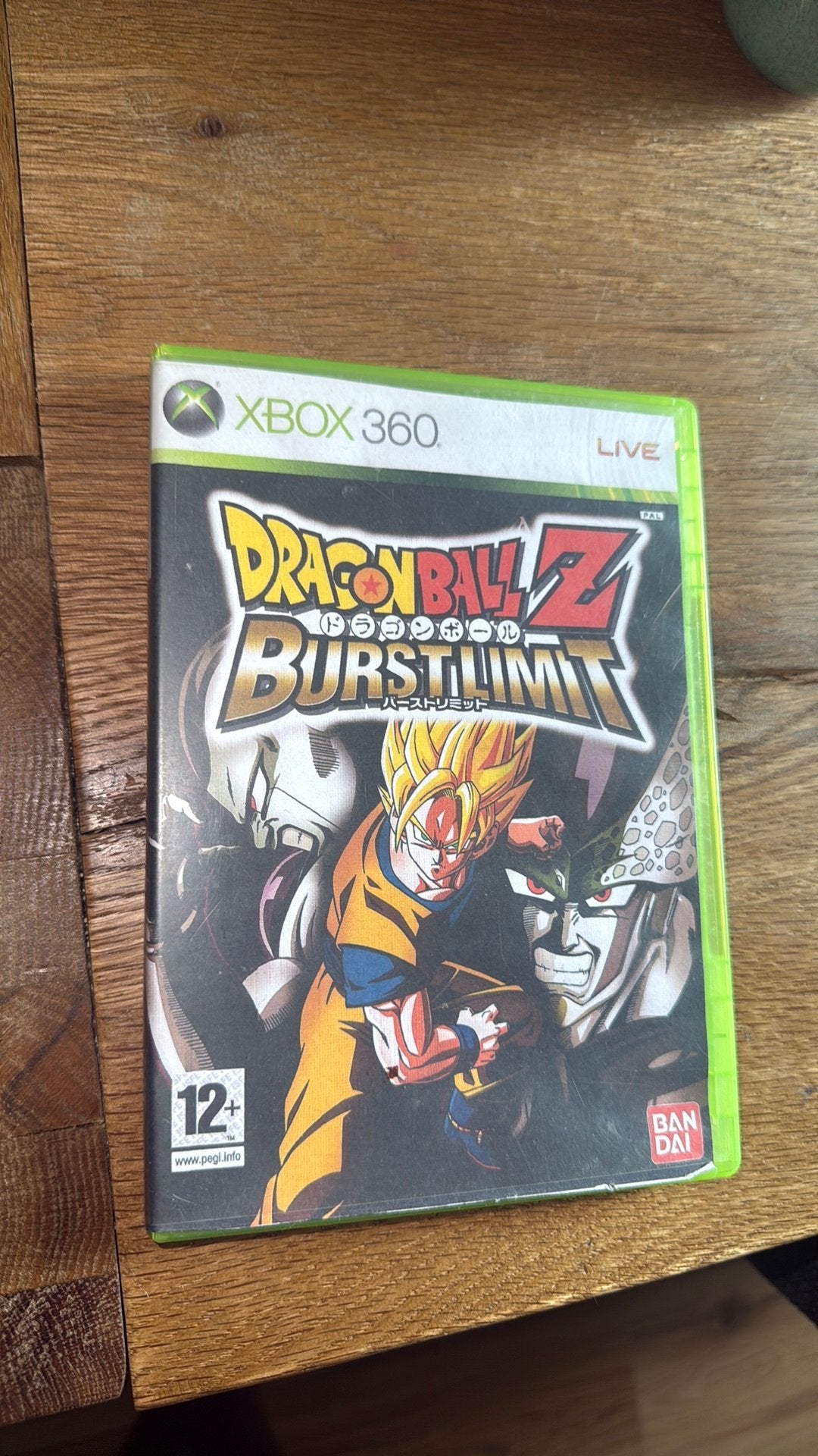 Dragonball z burstlimit xbox 360 game, Avontuur en Actie, 1 speler, Ophalen of Verzenden, Zo goed als nieuw