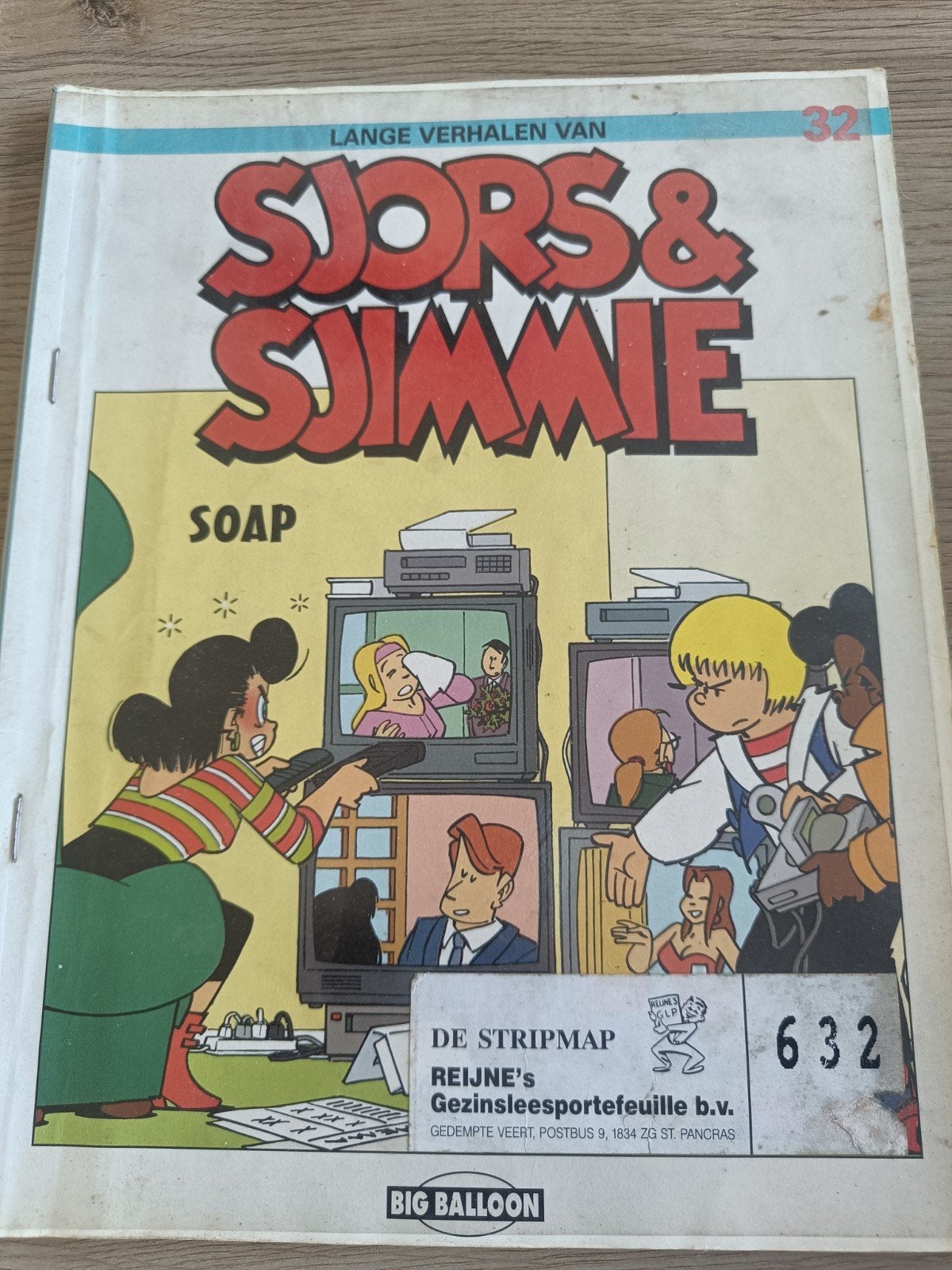 Sjors & Sjimmie - Lange Verhalen van Soap, Eén stripboek, Ophalen of Verzenden, Gelezen