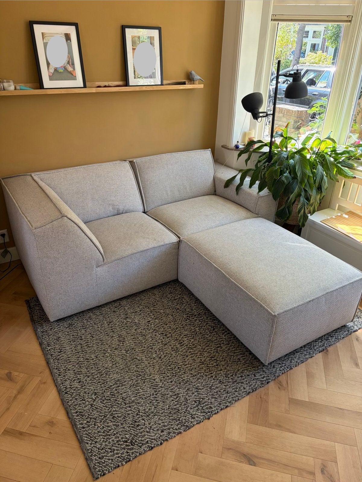 Pronto Wonen Modulaire Bank met Hocker - Snel Ophalen!, Huis en Inrichting, Ophalen, Gebruikt, 150 tot 200 cm, Hoekbank