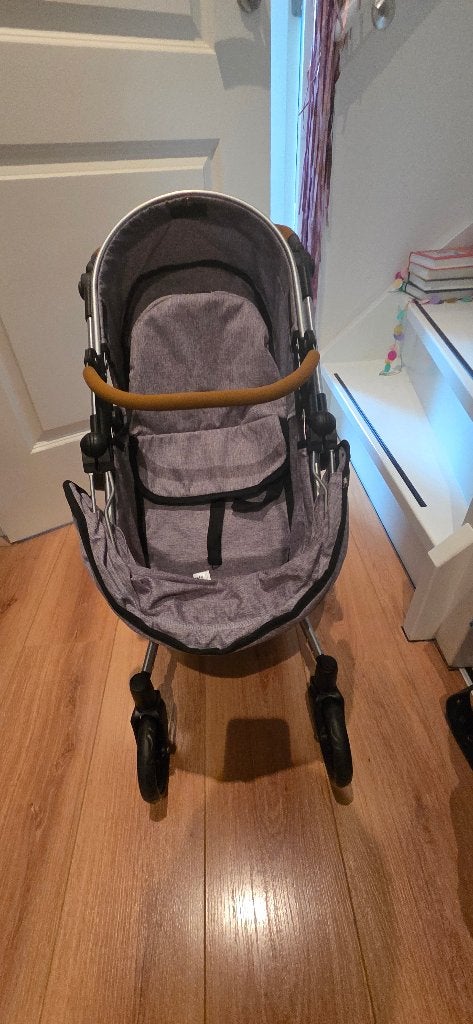 Poppenwagen, Ophalen, Zo goed als nieuw, Babypop