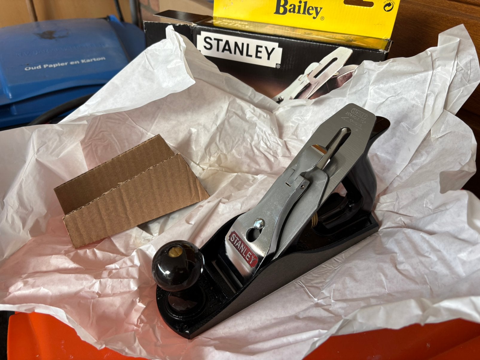 Stanley Bailey schaaf Model 4 in originele doos, Ophalen of Verzenden, Nieuw