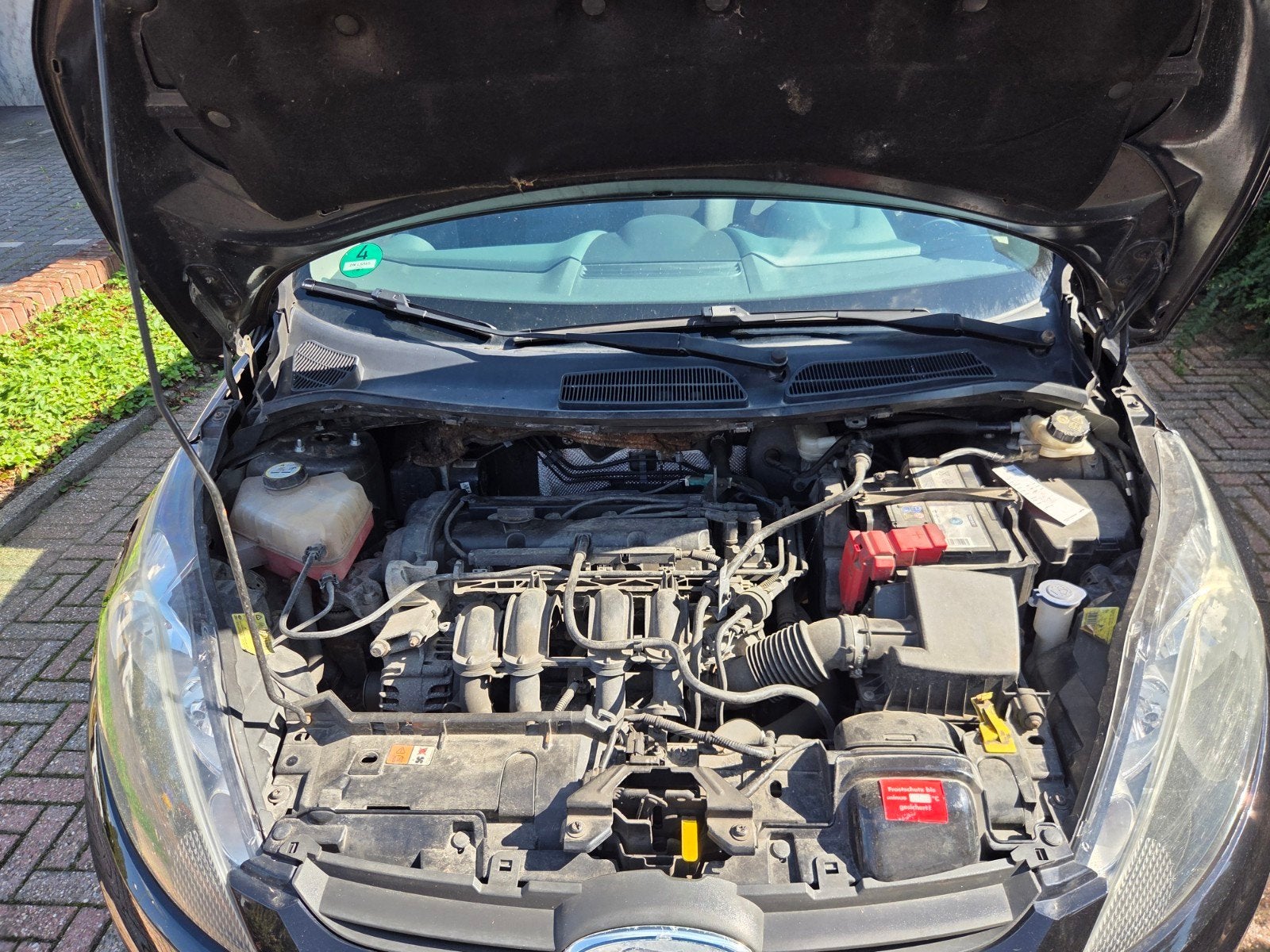 Foto 10 van Ford Fiesta 1.25 44KW 3DR 2009 Zwart