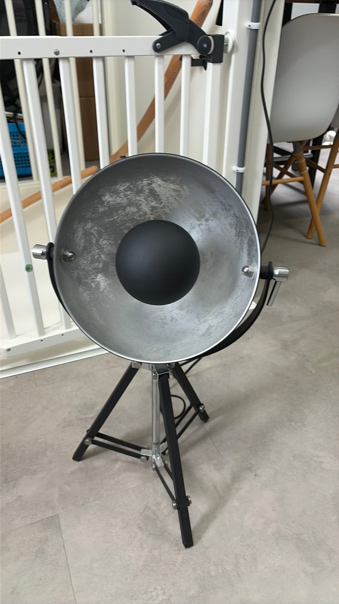 Kamerlamp retro design, Ophalen, Gebruikt, Overige materialen, Minder dan 100 cm