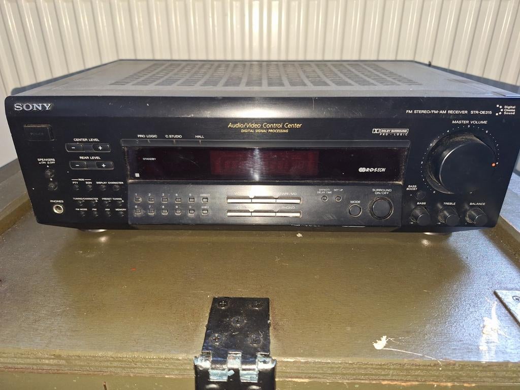 Sony STR-DE315 Audio/Video Control Center Receiver, Ophalen, Sony, 120 watt of meer, Gebruikt