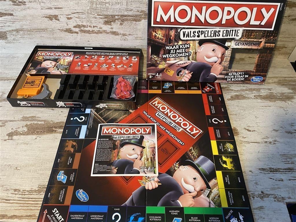 Monopoly valspelers editie [s637], Verzenden, Zo goed als nieuw