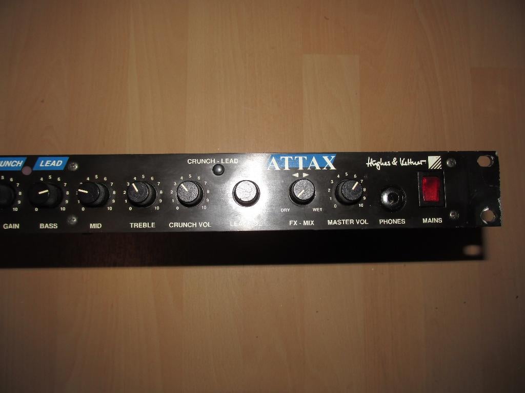 Hughes & Kettner Attax Preamp – 19 inch Guitar Tube-Preamp, Gebruikt, Ophalen of Verzenden, Geen idee, Hughes & Kettnet