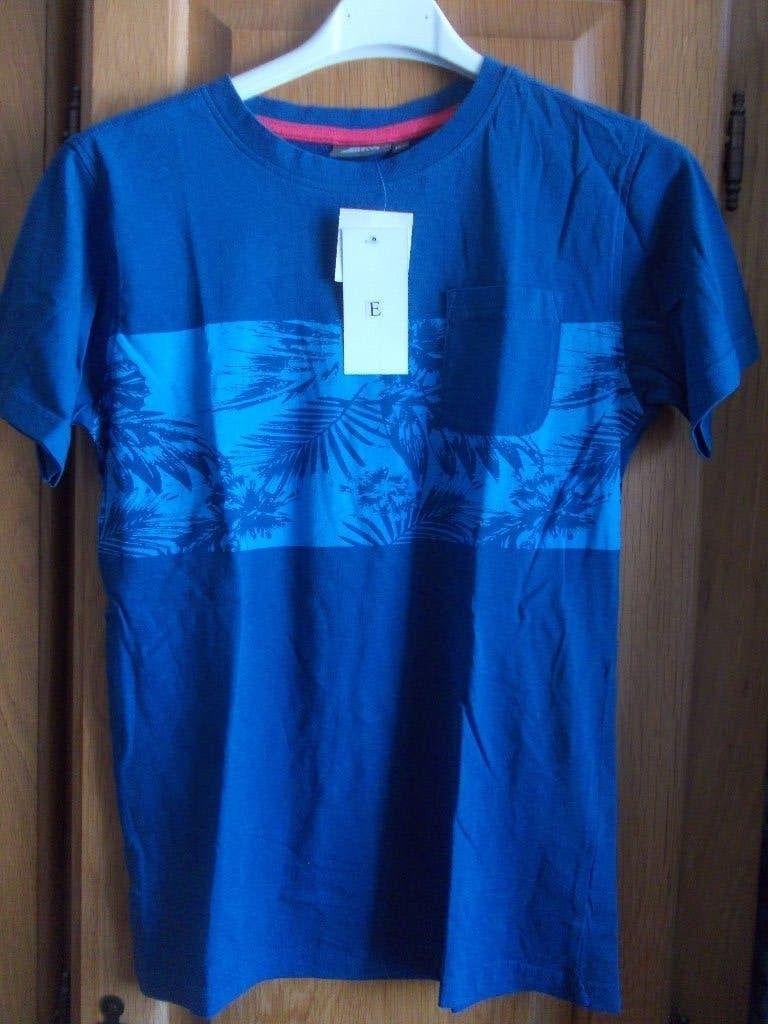 Nieuw blauw shirt in maat 152., Kinderen en Baby's, Ophalen, Nieuw, Shirt of Longsleeve, Jongen