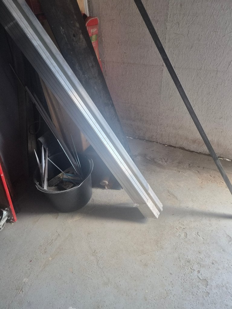 Aluminium u profiel 20 x 20 x 20, Doe-het-zelf en Verbouw, Ophalen, Nieuw, Aluminium