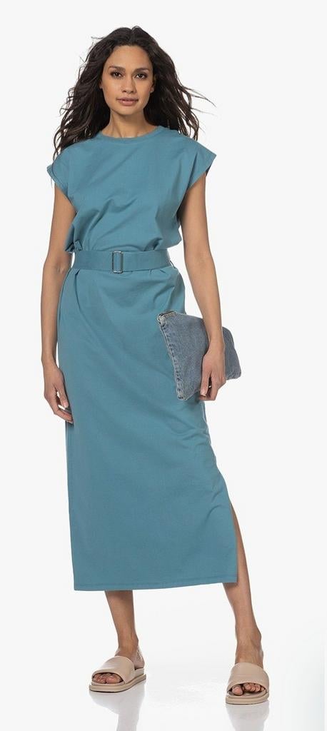 Ame Antwerp/ Ganni jurk dames blauw m, Ophalen of Verzenden, Zo goed als nieuw, Blauw, Galajurk