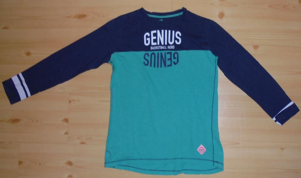 We longsleeve maat 158/164 met opdruk, applicatie en borduur, Gebruikt, WE, Ophalen of Verzenden, Shirt of Longsleeve