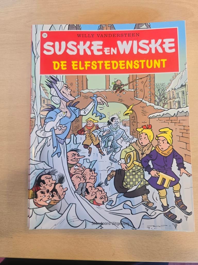 Suske en Wiske - De elfstedenstunt, Eén stripboek, Ophalen of Verzenden, Zo goed als nieuw, P. van Gucjt; Willy Vandersteen