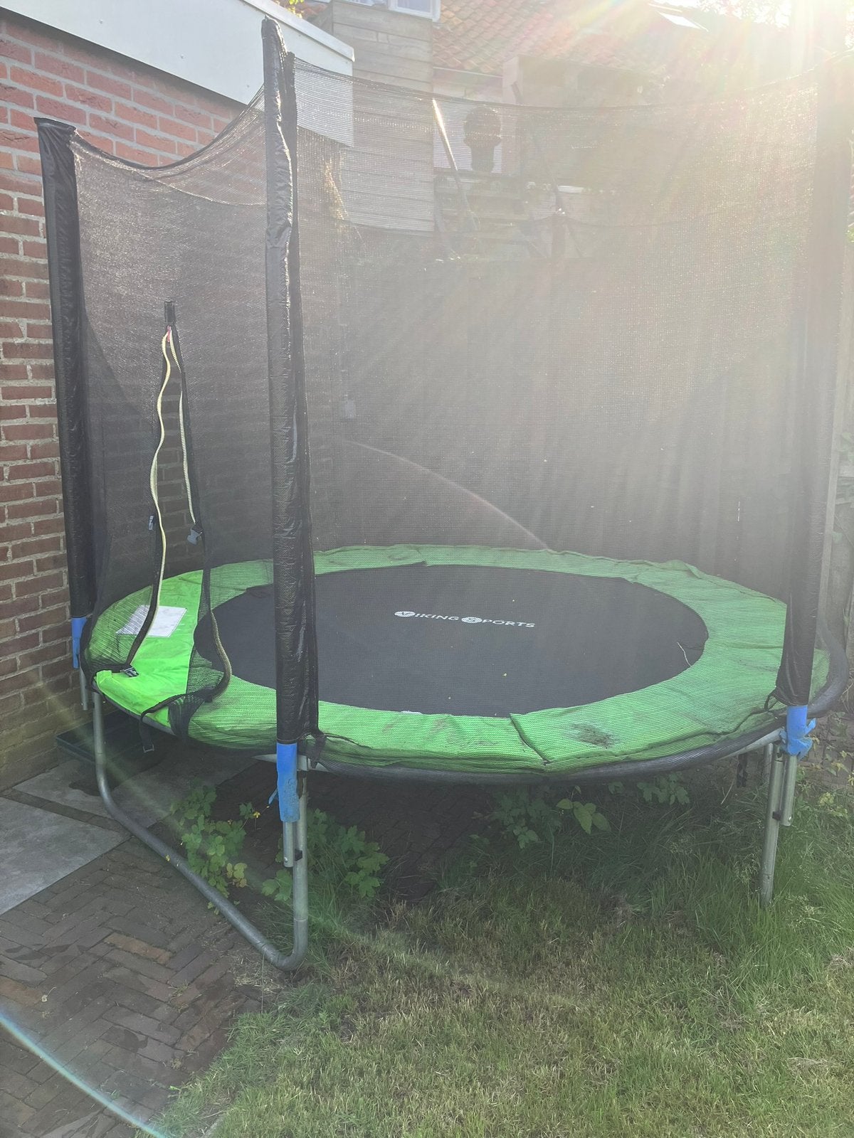 Trampoline 2.44m GRATIS!!, Kinderen en Baby's, Speelgoed | Buiten | Trampolines, Ophalen, Gebruikt