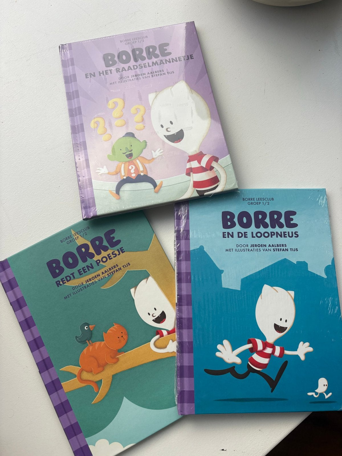 Borre Leesclub Groep 1/2: 3 Nieuwe Boeken van Jeroen Aalbers, Ophalen of Verzenden, Nieuw, Fictie algemeen