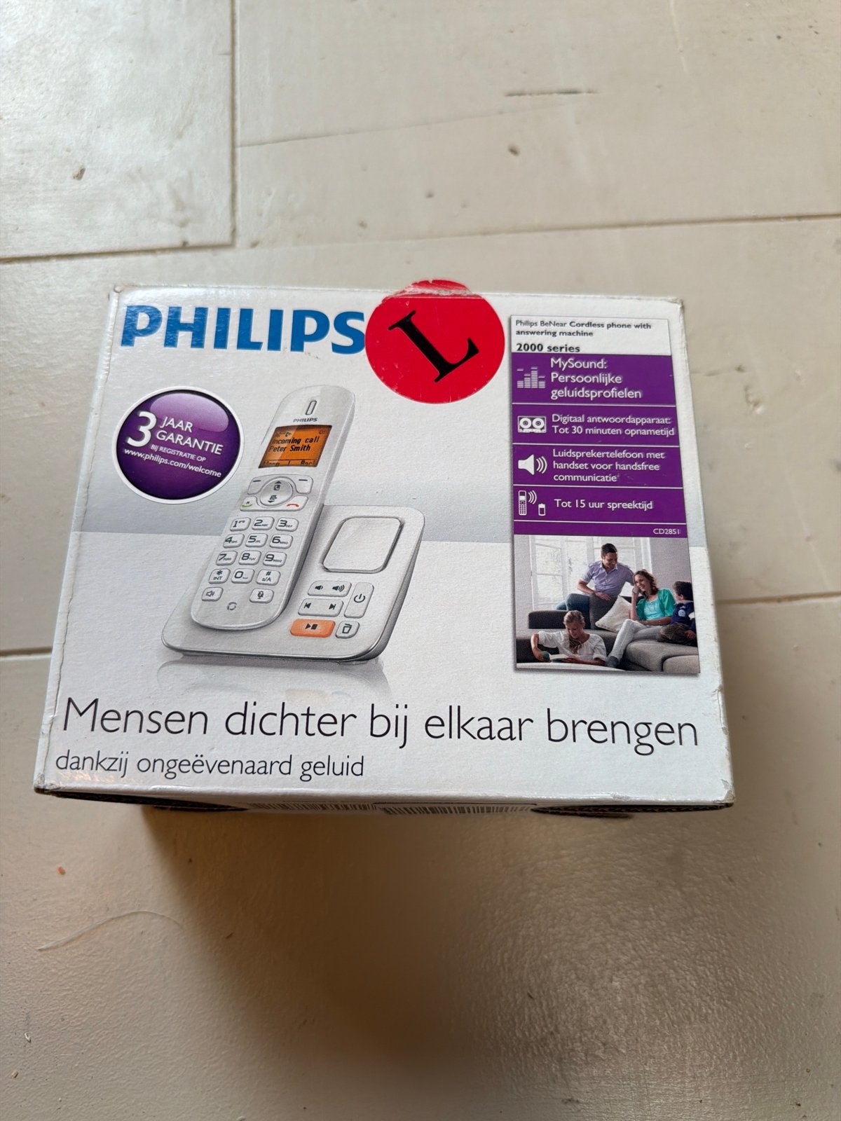 Philips Dect Telefoon - Nieuw in Doos, Telecommunicatie, Ophalen of Verzenden, Nieuw