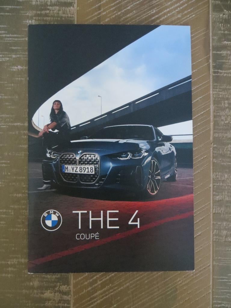 brochure folder BMW 4 coupé 440i, Ophalen of Verzenden, Zo goed als nieuw, BMW
