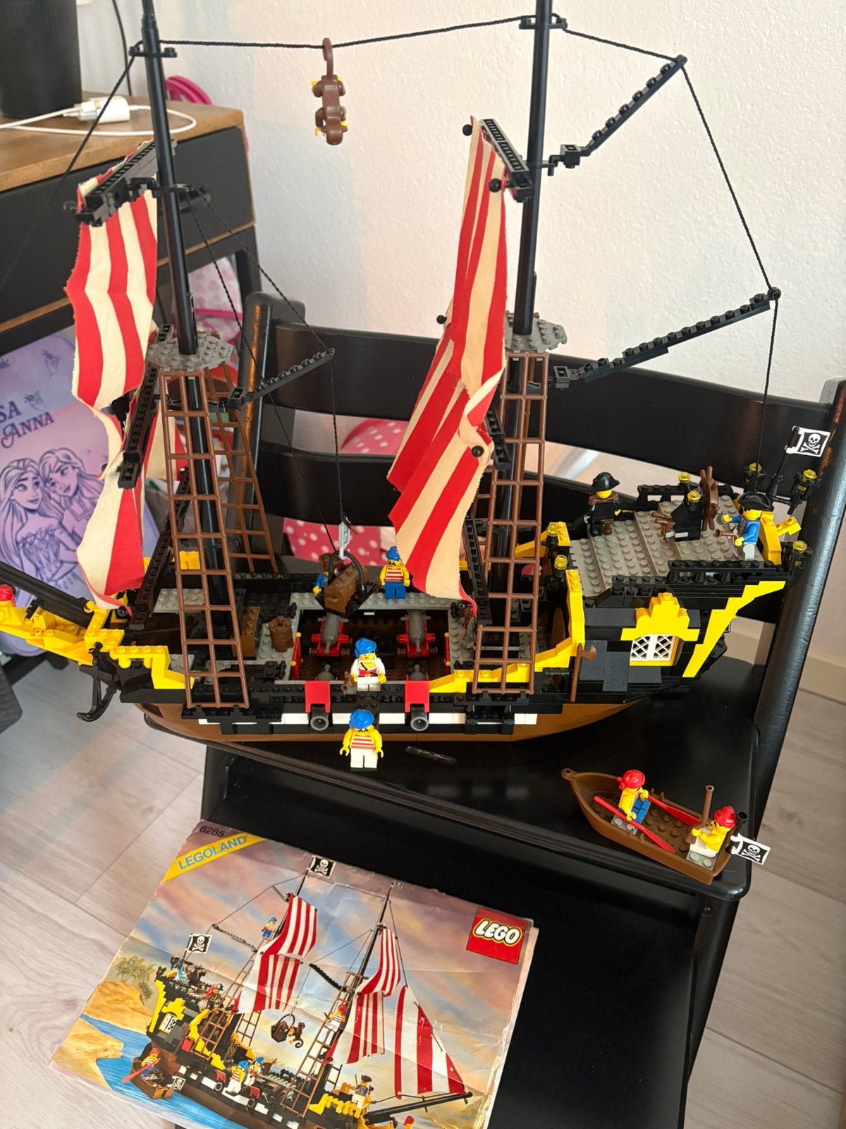 Piraten schip, Ophalen, Zo goed als nieuw