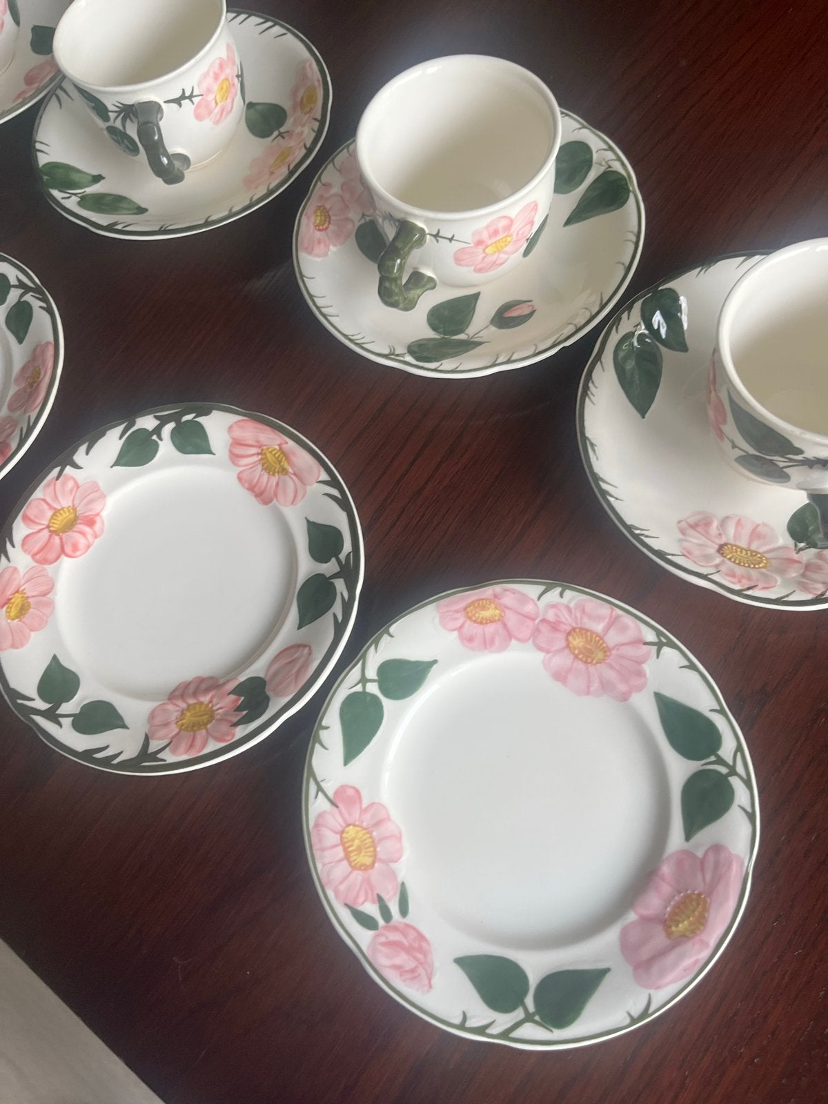 Villeroy & Boch Wild Rose Servies - 4 kop en schotels, Antiek en Kunst, Ophalen of Verzenden