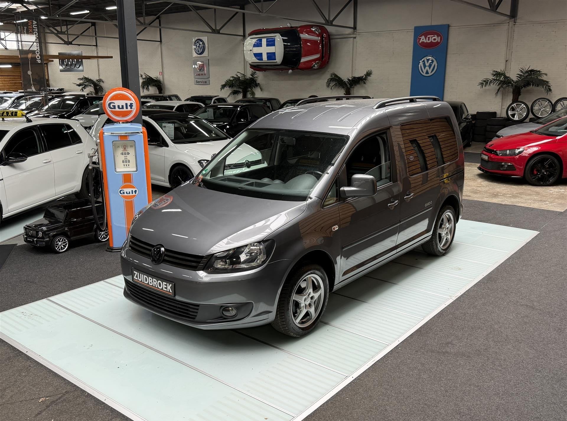 Volkswagen Caddy 1.4 TSI Airco | 5-Drs | Benzine | Trekhaak, Overige modellen, 4 cilinders, 122 pk, Bedrijf
