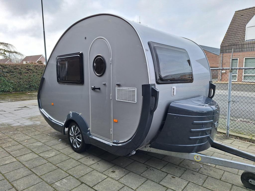 T@B 320 MET WALKER LUIFEL, Caravans en Kamperen, Caravans, Overige typen, Rondzit, Schokbreker, Tot en met 2