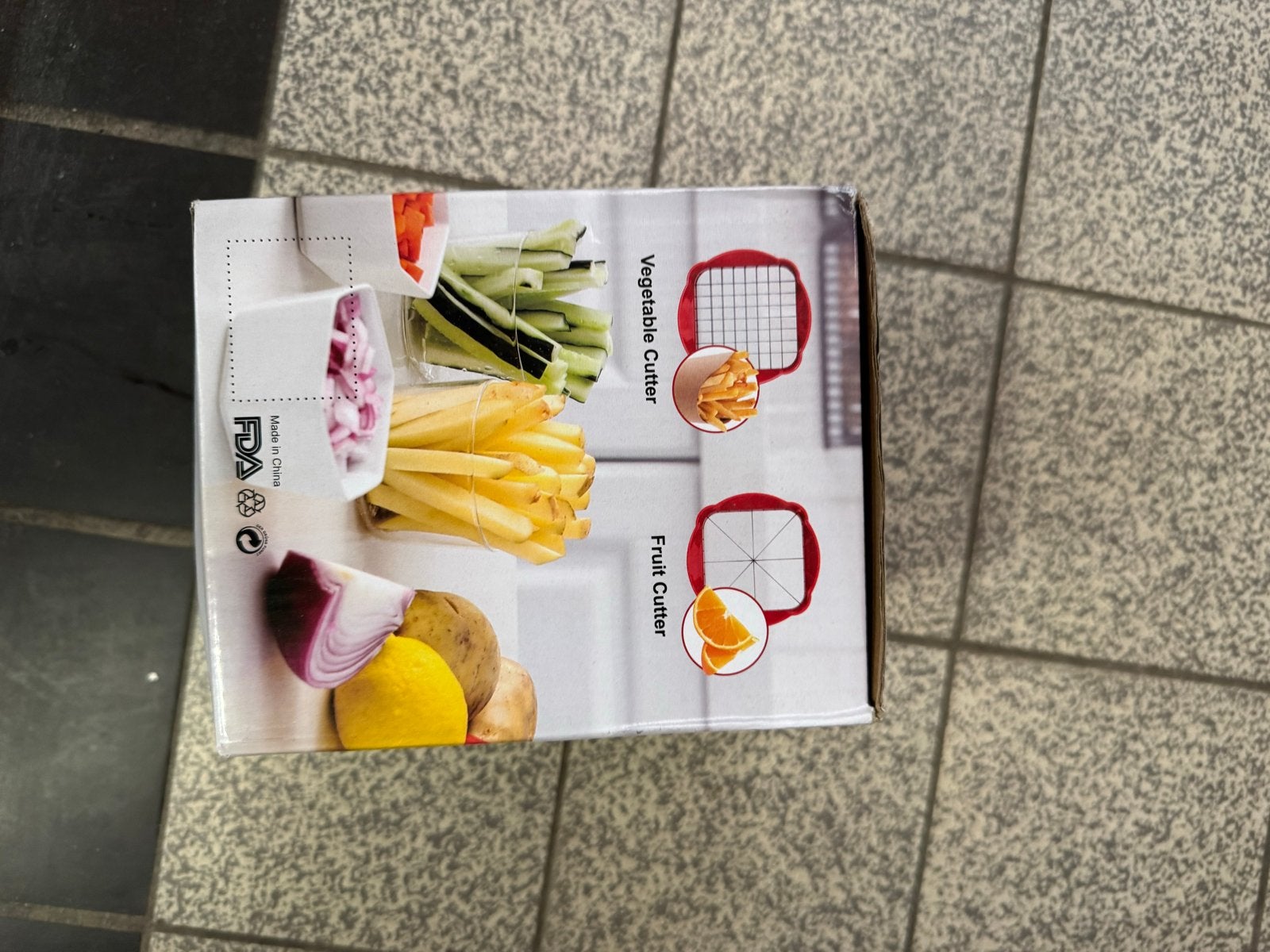 Multifunctionele groente- en fruitsnijder, Overige typen, Kunststof, Nieuw, Ophalen of Verzenden
