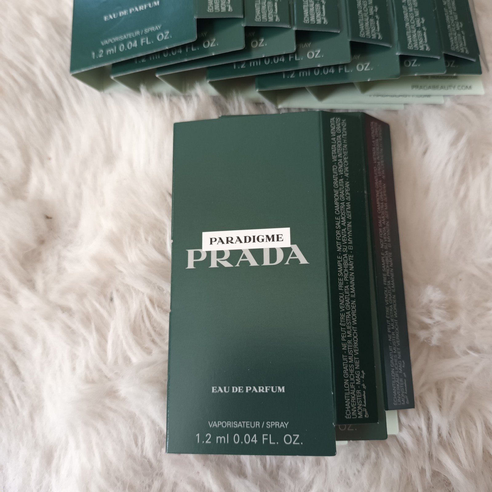 PRADA PARADIGME heren parfum proefjes..10 x..nieuw, Sieraden, Tassen en Uiterlijk, Ophalen of Verzenden, Nieuw