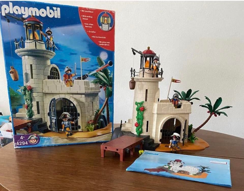 Playmobil - Soldatenbastion met vuurtoren van Playmobil 4294, Kinderen en Baby's, Speelgoed | Playmobil, Ophalen of Verzenden